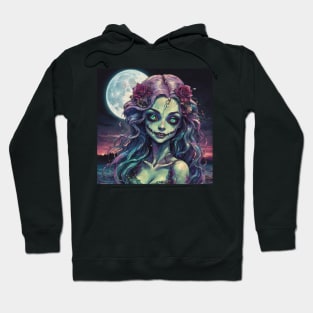 Zombie art design illustration Hoodie